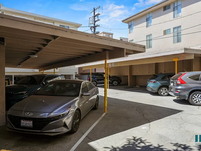 Covered Parking Area for Residents