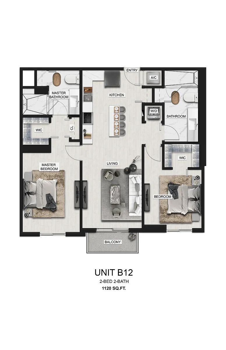 Floor plan B12