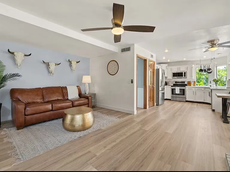 Additional Living Room Adjacent to Kitchen