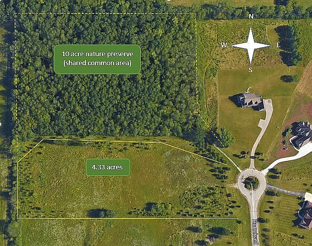 Google Maps view of lot