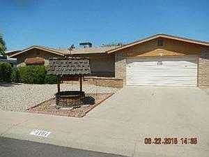 The front of the property