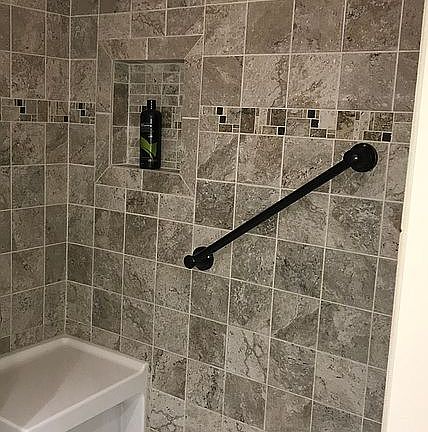 Renovated shower (1/2018)