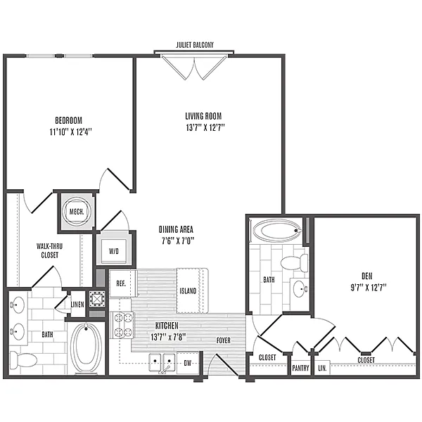 Floor plan A6