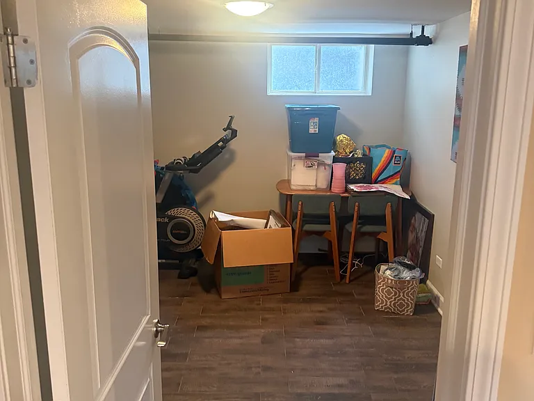 bedroom #3/office (in basement)