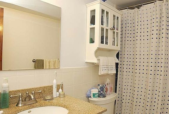 Recently renovated bathroom