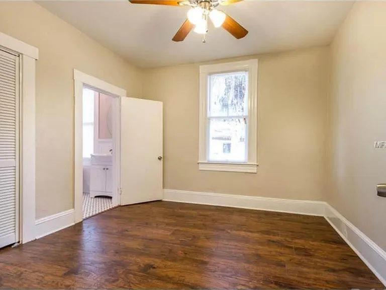 Master Bed into Bath