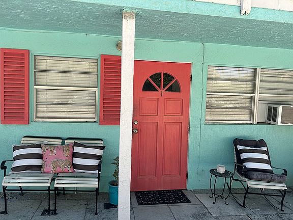 Front of apt