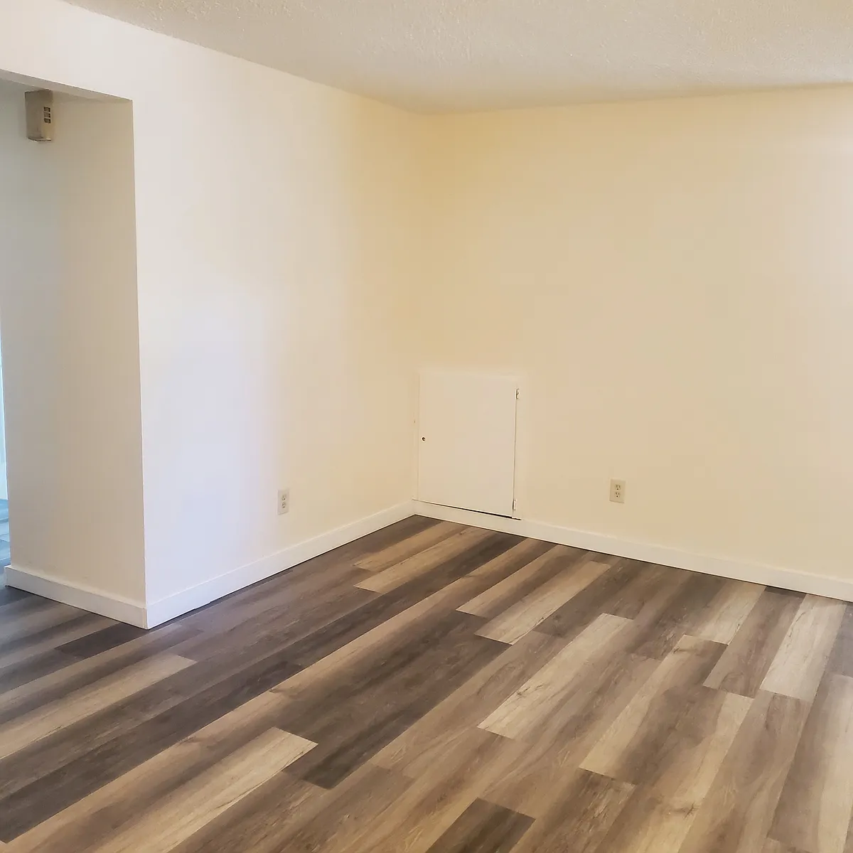 Showing flooring of living room. - 300 W Holley Rd #F-3