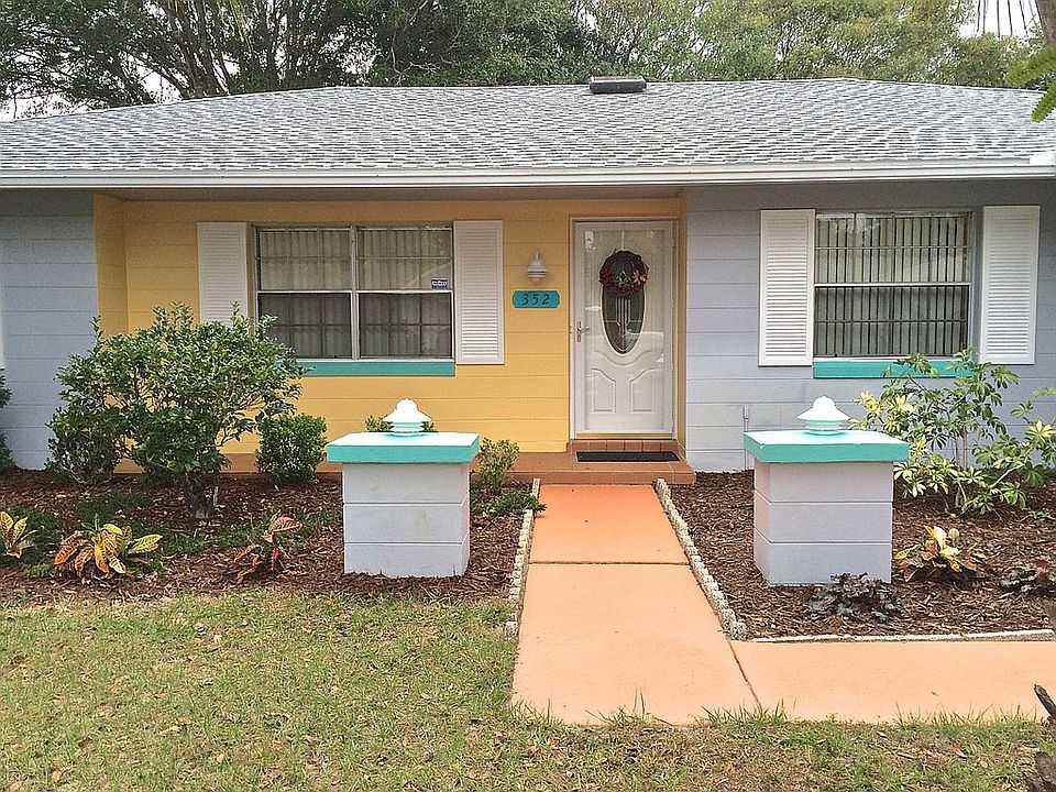 Inviting front entrance