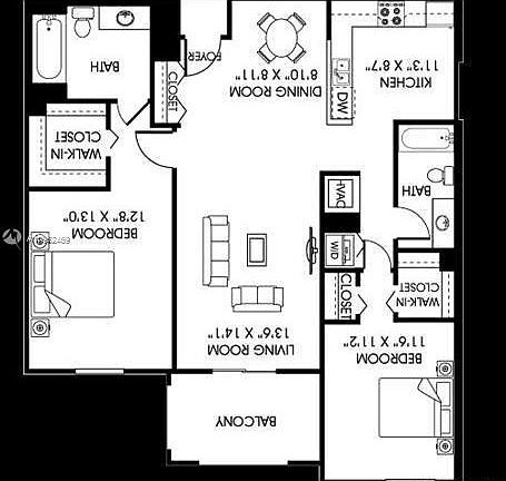 3rd image of 520 SE 5th Ave APT 2306