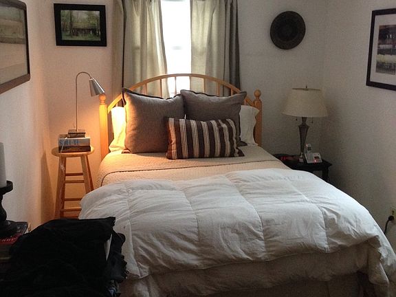 Bedroom #1: the bedrooms are small with small closets