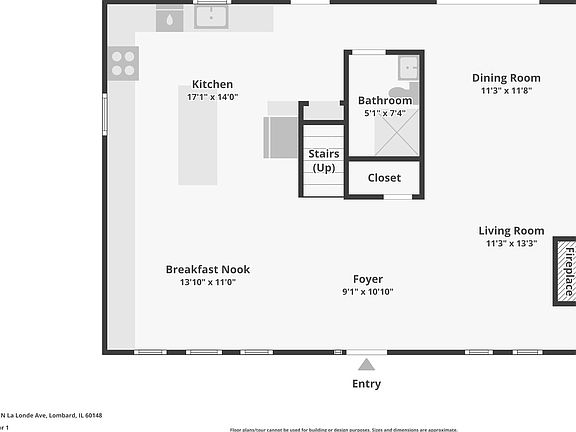 2nd image of 607 N La Londe Ave