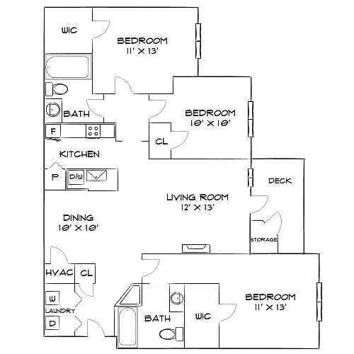 Floor plan Design 3A