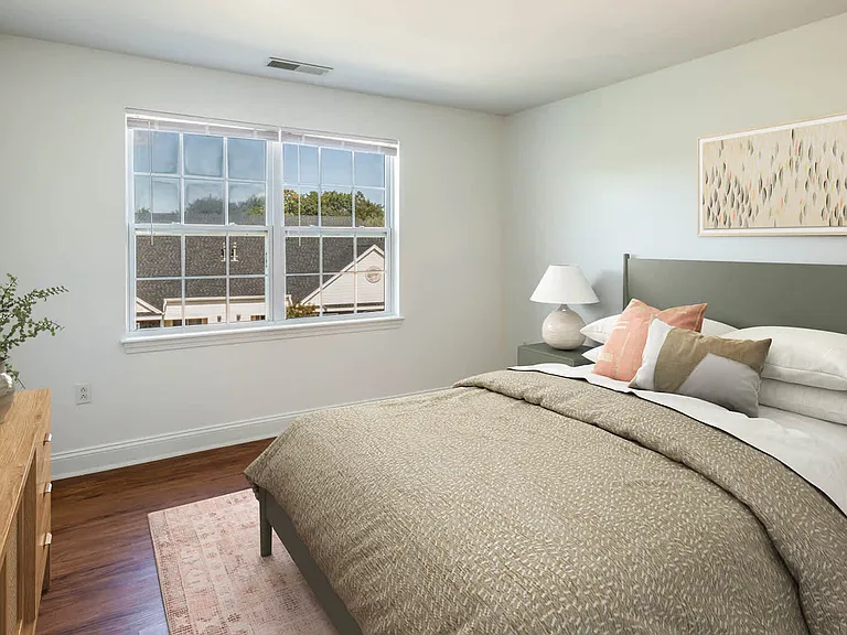 Bedroom with Hard Surface Flooring