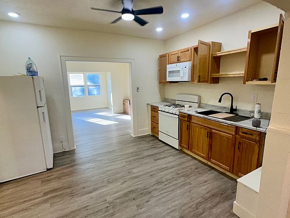 Living room and kitchen
