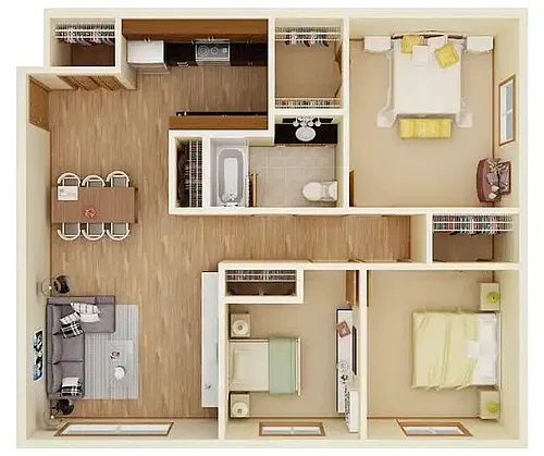 Floor plan Geneva