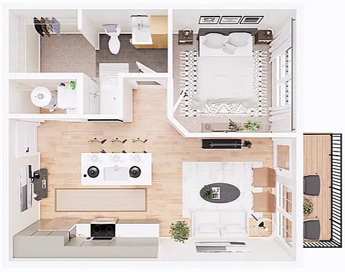 Floor plan Michael-1B