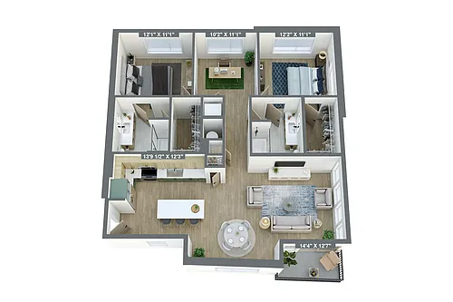 Floor plan B9