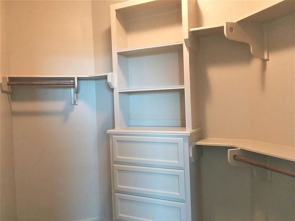 Master Closet built in dresser