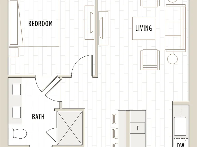 A6.2 | 1 Bed 1 Bath A6.2 | 1 Bed 1 Bath