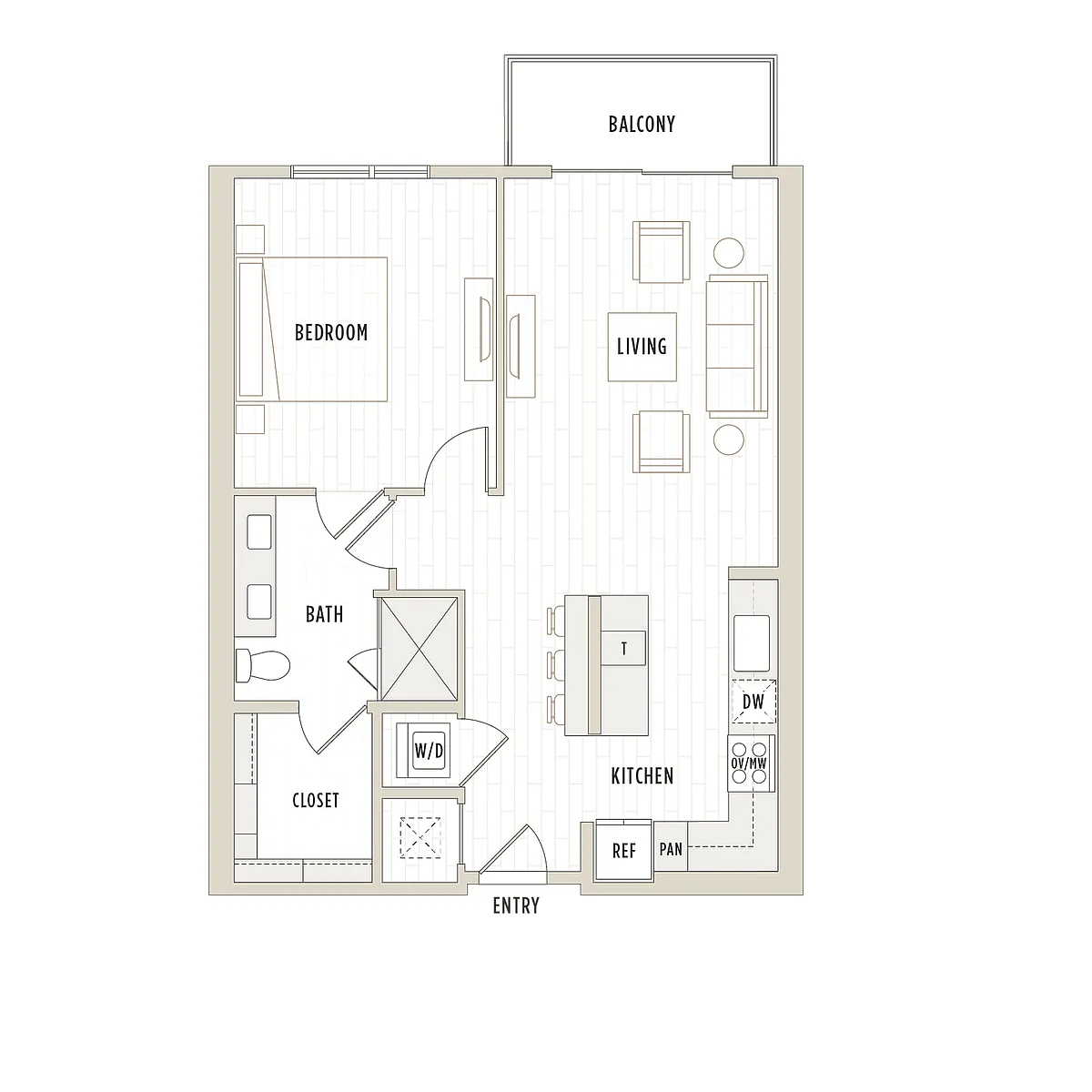 Floor plan A62