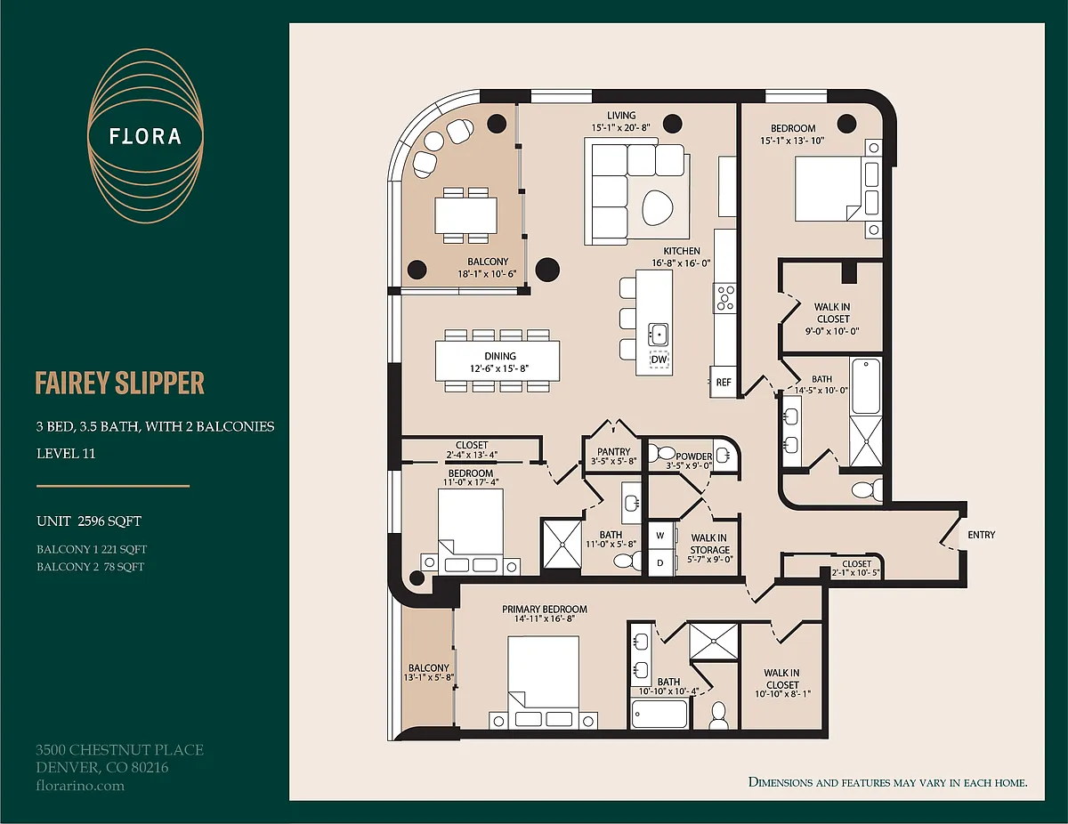 Floor plan Fairey Slipper