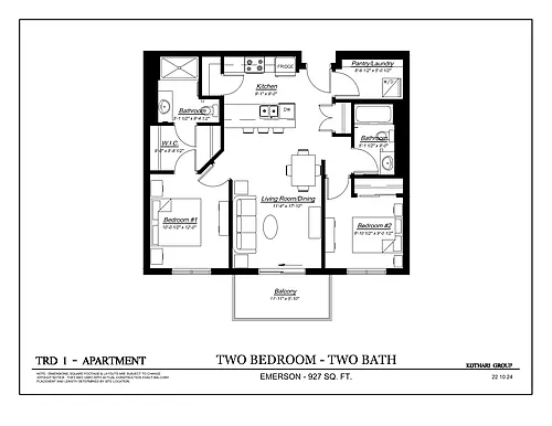 Floor plan Emerson