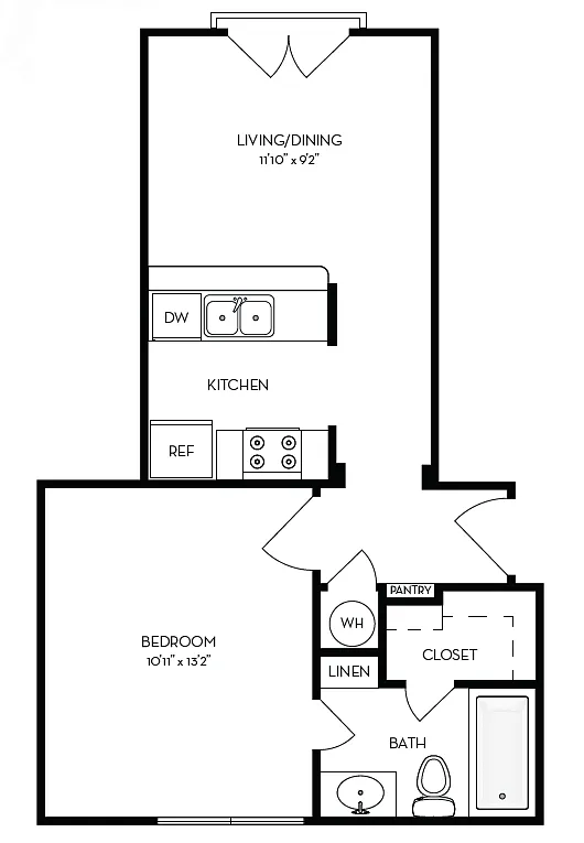 Floor plan A1R