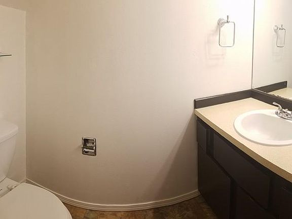 Half bathroom downstairs