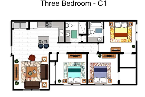 Floor plan 3X2