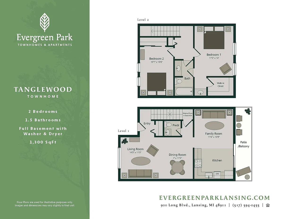 Floor plan Tanglewood