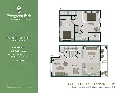 Floor plan Tanglewood