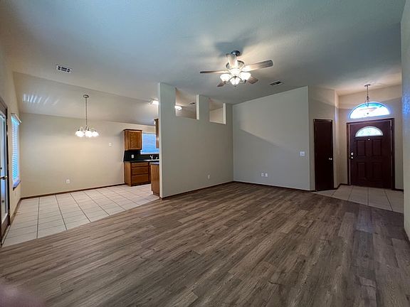 living room and dining room