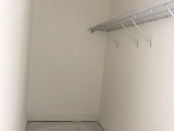 Master walk in closet