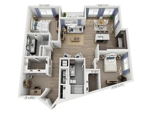 Floor plan Taylor D