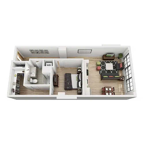 Floor plan B6