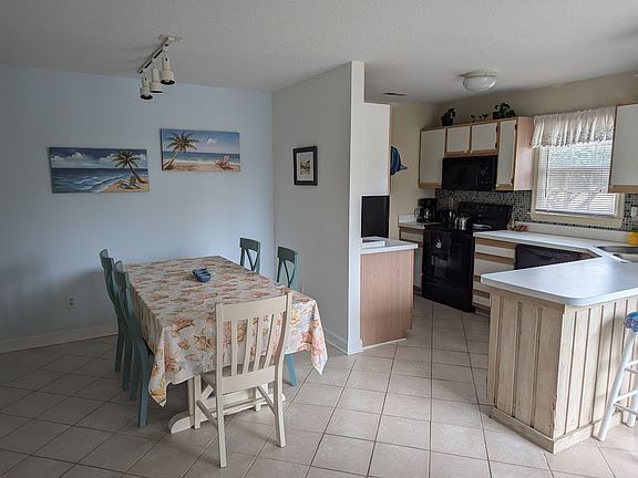 kitchen and dining room