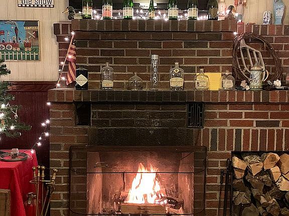 Great working fireplace 