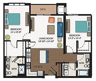 Floor plan The Midtown