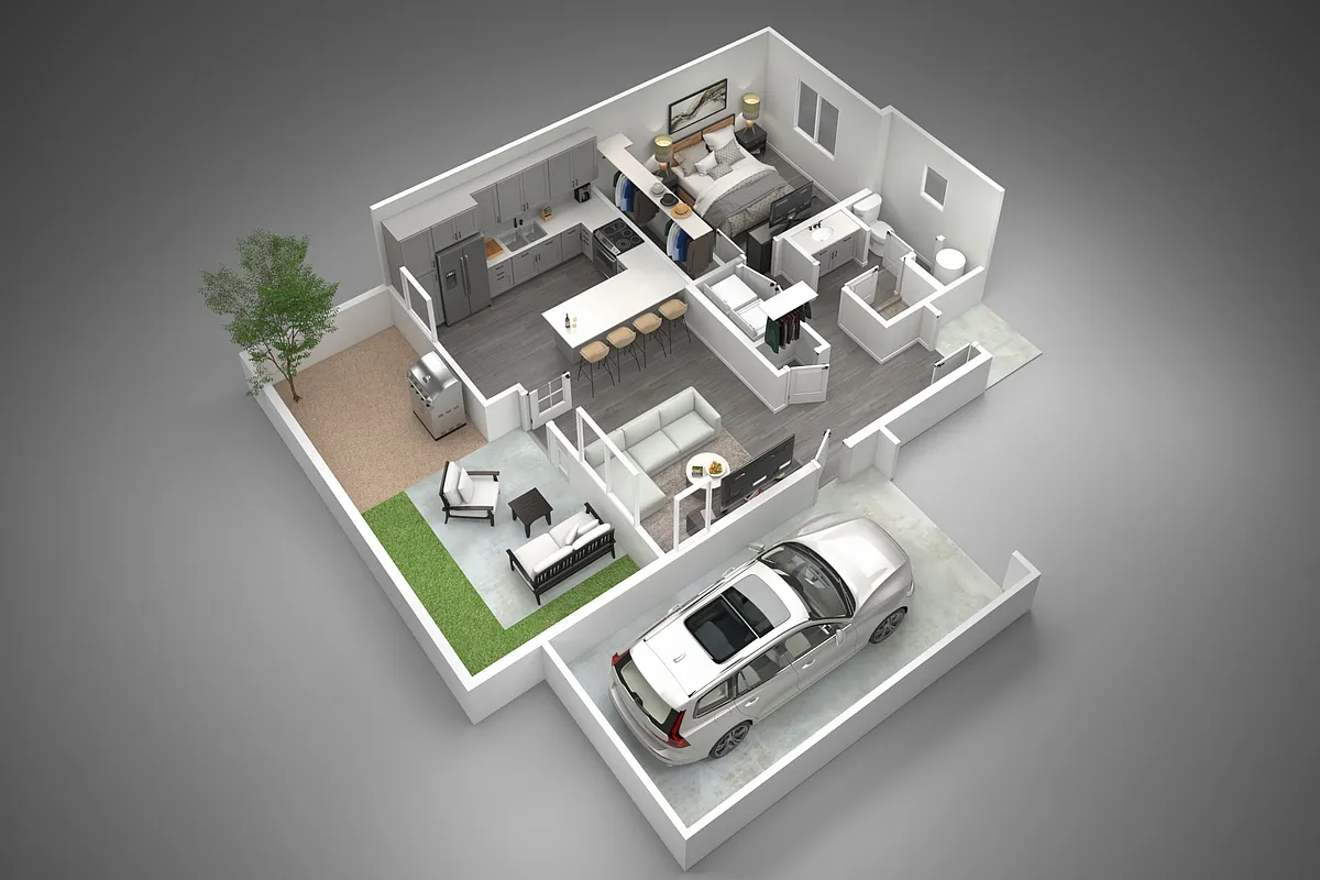 Floor plan 1G