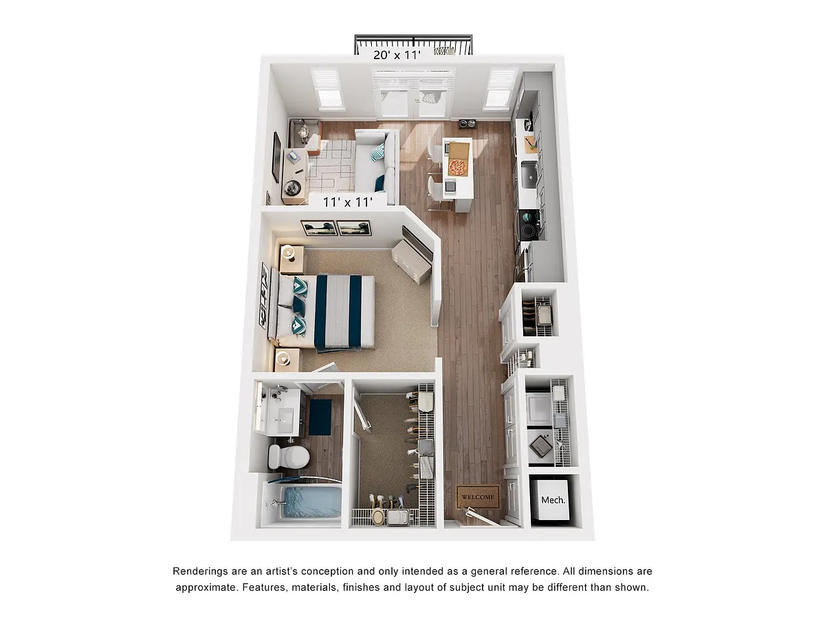 Floor plan Lookout