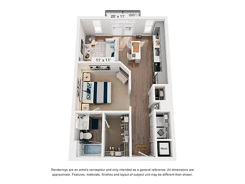 Floor plan Lookout