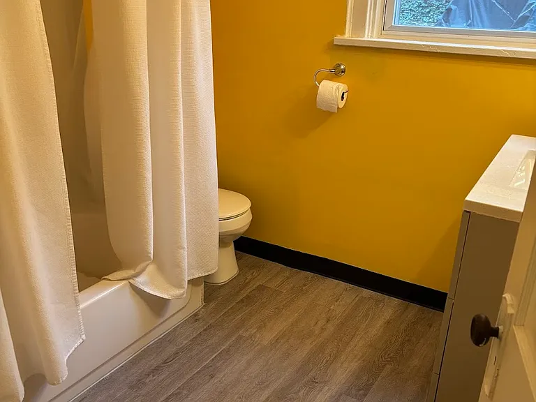 New bathroom floor.