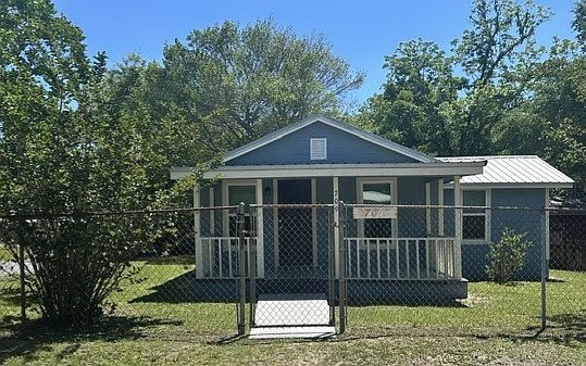 Front of house- fully fenced property