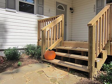 Front porch entry