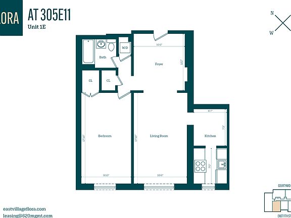 2nd image of 305 E 11th St APT 1E