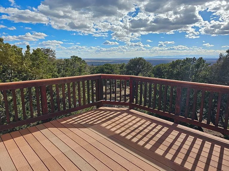 Cabin - upstairs balcony
