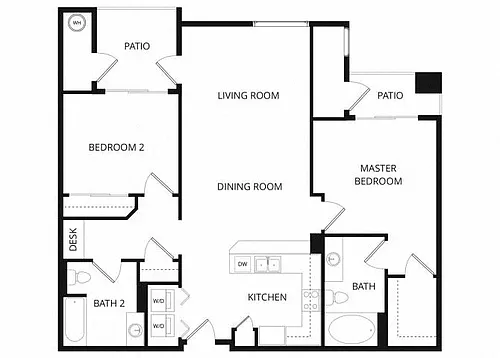 Floor plan B2