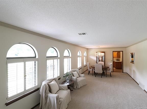 Formal Living Room and Dining area from Entry Hall