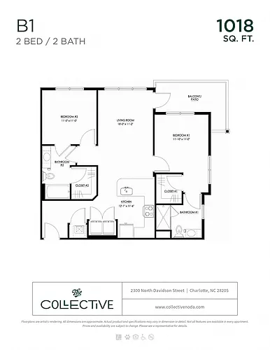 Floor plan B1